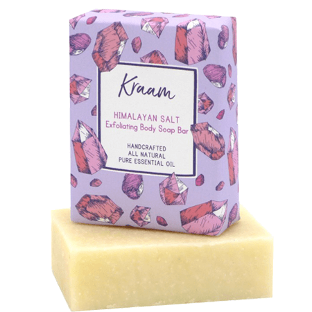 Kraam,สบู่ Kraam,Kraam Himalayan Salt Exfoliating Body Soap Bar ,Himalayan Salt Exfoliating Body Soap Bar  100g,Kraam Himalayan Salt Exfoliating Body Soap Bar  ราคา,รีวิว Kraam Himalayan Salt Exfoliating Body Soap Bar ,Kraam Himalayan Salt Exfoliating Body Soap Bar  ดีไหม,